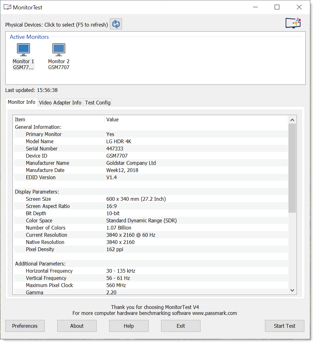 Windows 8 MonitorTest full